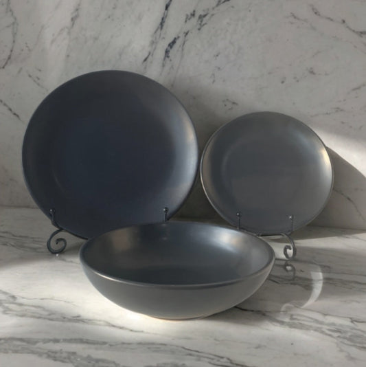Servizio Piatti Stoneware 18 pezzi