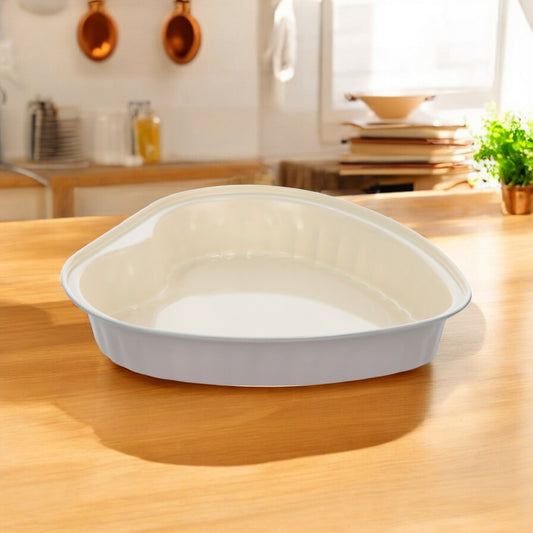 Stampo da Forno a Forma di Cuore in Acciaio – Assortito in 2 Colori