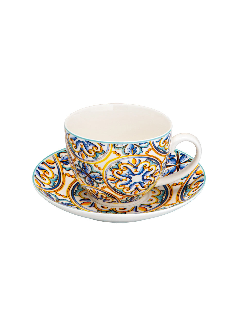 Set 2 Tazze Thé Medicea Brandani in New Bone China