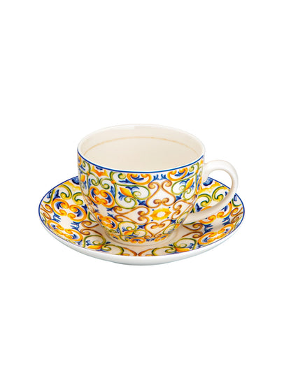Set 2 Tazze Thé Medicea Brandani in New Bone China