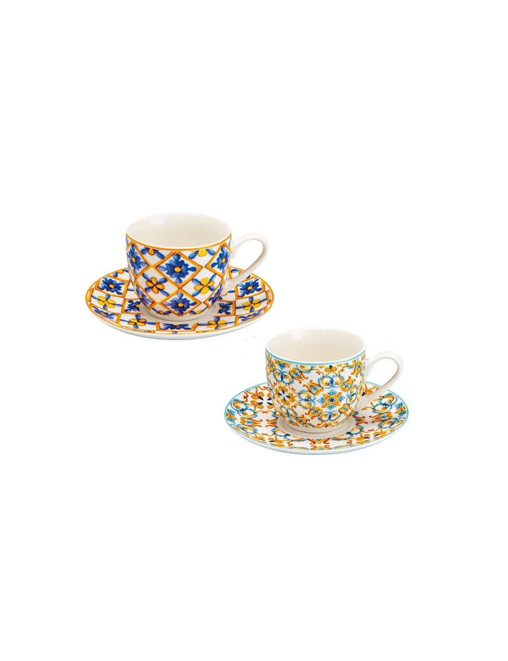 Set 2 Tazzine da Caffè Brandani Medicea – New Bone China – Eleganti e Raffinate