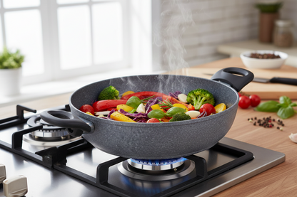 Tegame Silver Rock 28 cm in Alluminio Forgiato – Induzione