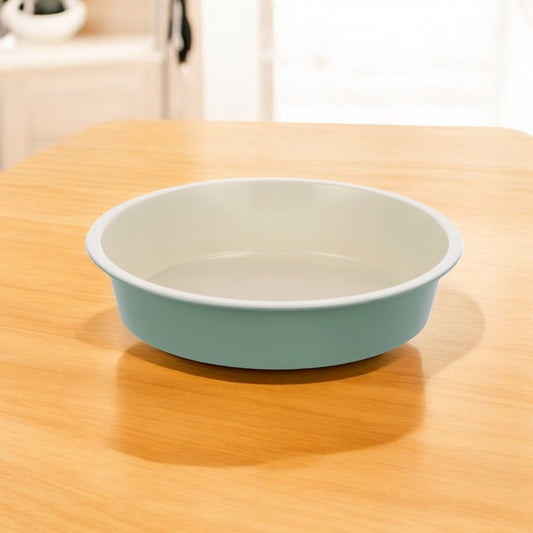 Teglia Tonda in Acciaio – Assortita in 2 Colori