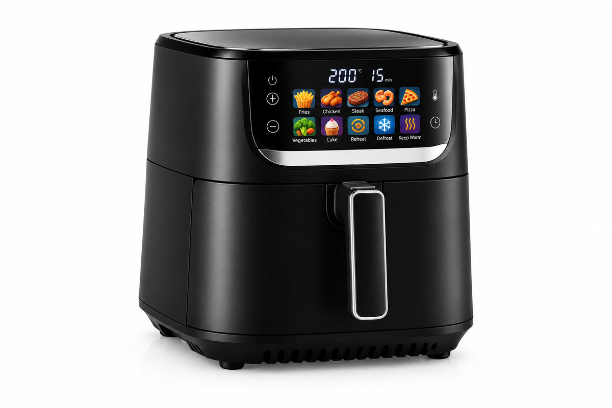Friggitrice ad aria digitale – 8 L – 1750 W – timer e termostato regolabile