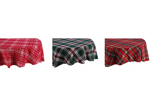 Tovaglia in Misto Cotone "Holly" – 3 Colori Assortiti