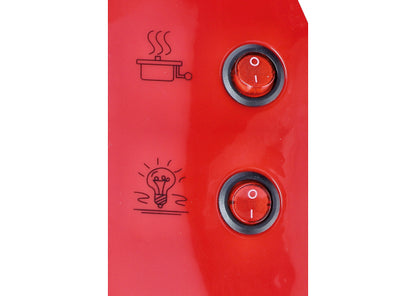 Macchina per popcorn elettrica – design retrò – 300 W – capienza 100 g