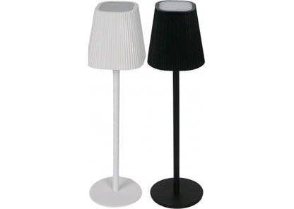 Lampada da tavolo touch ricaricabile Elva – USB‑C – 2 colori – Ø7×27 cm
