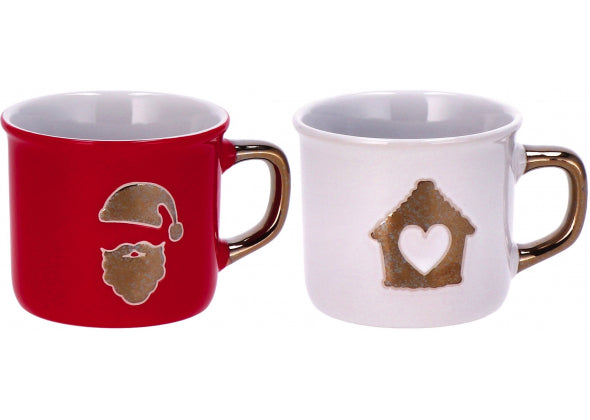 Tazza in Ceramica "Dock" – 2 Colori Assortiti