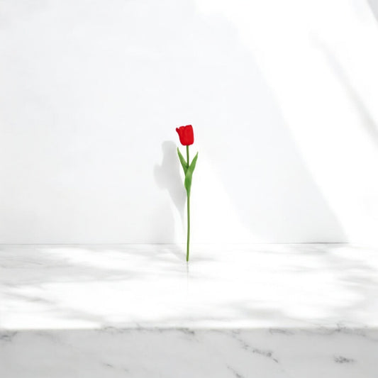 Tulipano Real Touch per Decorazione – Assortito 6 Colori, 34 cm
