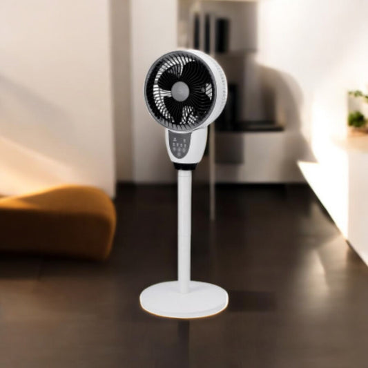 Ventilatore a colonna con controller a distanza e timer – 55 W – diam. 31 cm x h. 90 cm